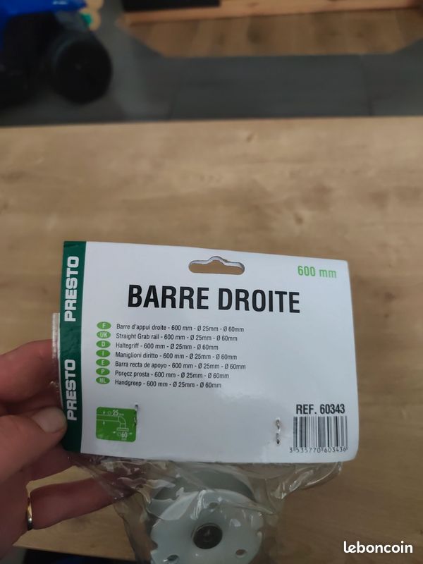 Barre d'appui PRESTO (image 1)