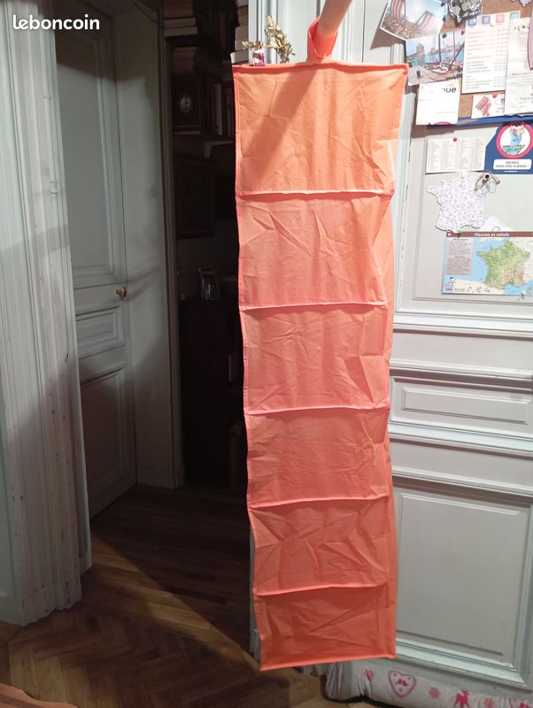 Dressing pliable Rangement à suspendre, 6 compartiments. 35x45x125 cm (image 2)