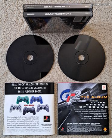 Gran Turismo 2 - Version USA (NTSC-U/C) Pour PlayStation 1 - Année 1999, Bon état - Jeu De Course