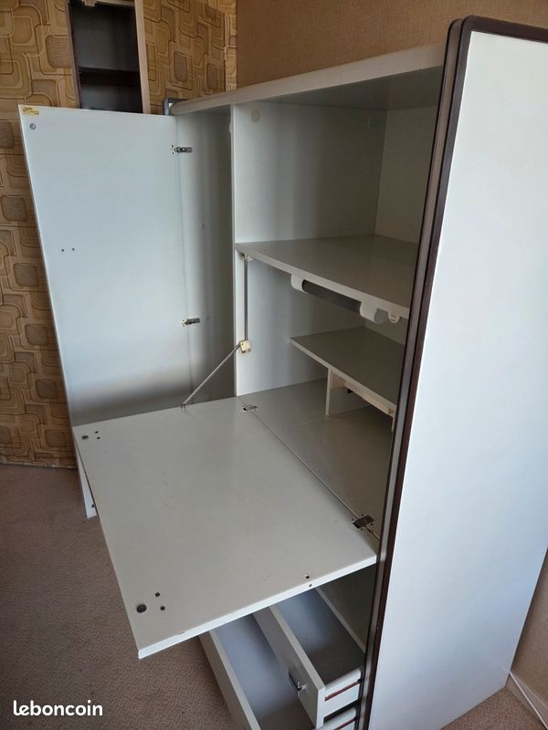 A donner meuble secretaire blanc (image 3)