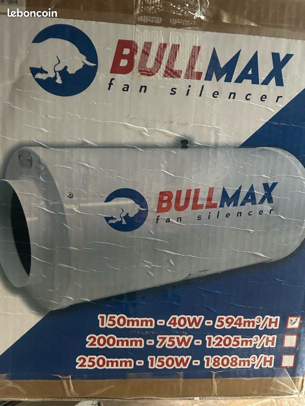 Extracteur d’air / ventilateur Bullmax (image 1)