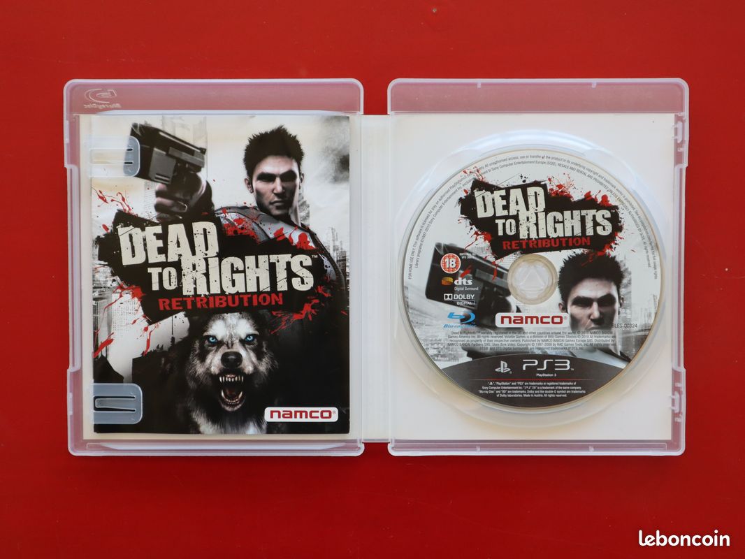 Dead to rights rétribution éditeur Nanco PlayStation 3 - Jeux vidéo