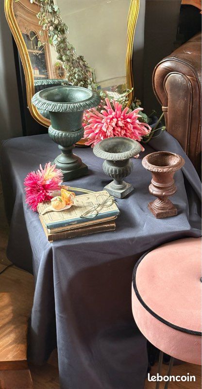 3 vases Médicis fonte. Vae (image 8)
