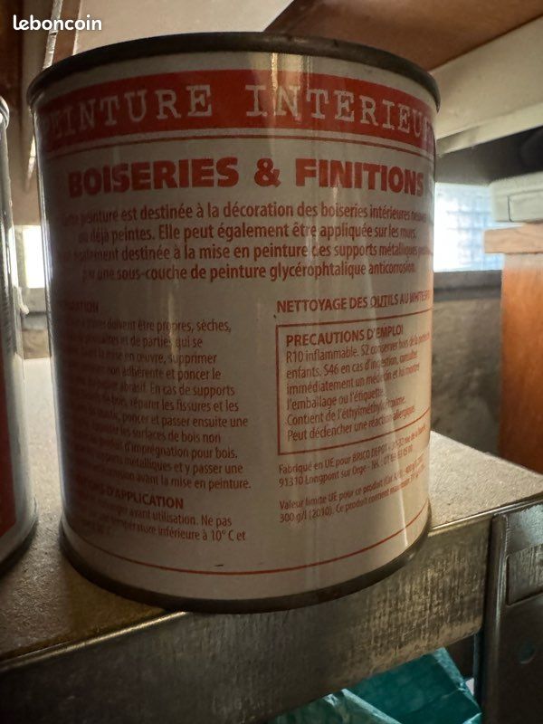 Peinture boiseries et finition satin glycero pêche (image 3)