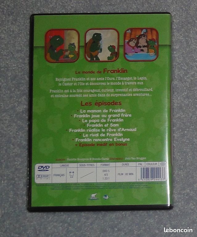 DVD Le Monde De Franklin 8 épisodes (image 2)