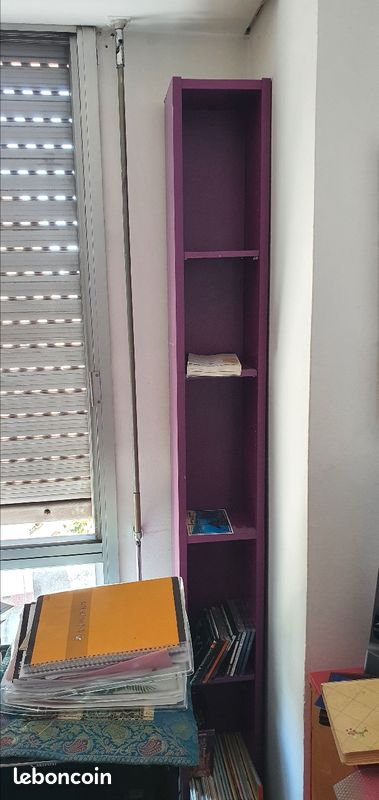 Bibliothèque violet (image 1)