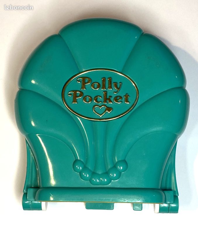 Polly Pocket Bluebird 1994 – Lot Avion + Camping-car + Parc Aquatique Toboggan