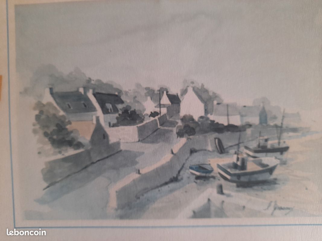 Aquarelle de Lucien Joveneaux (image 1)