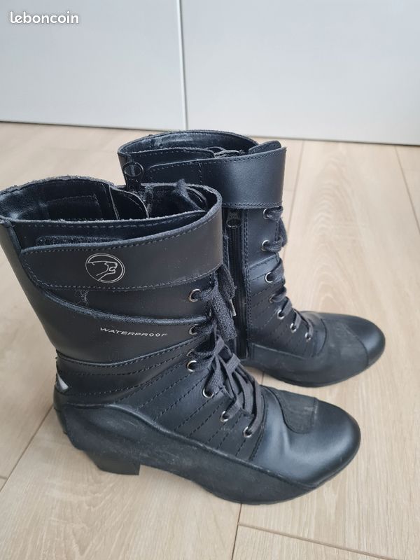 Moto Femme Bering Lady Chaussures Moto Bering Chaussures Bottes De