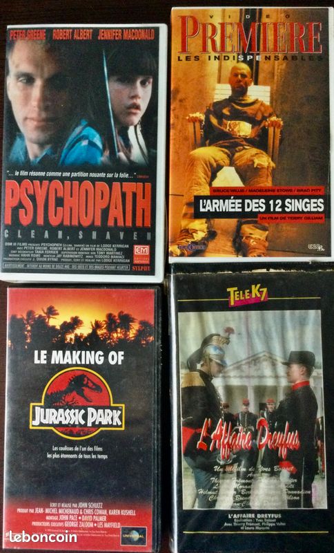 8 DVD anciens (image 1)