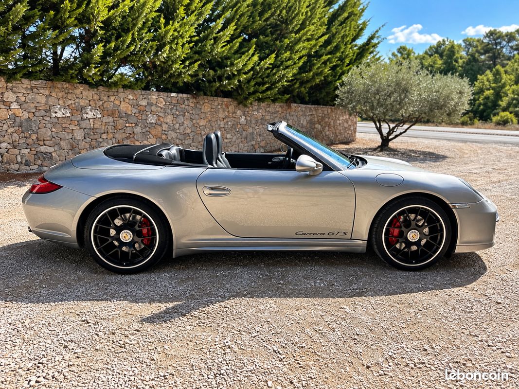 Porsche 911 Carrera Gts / Type 997 / Cabriolet / Origine France / Propulsion / 408cv / 3.8 / Pdk 7 / Phase 2 / Garantie 12 Mois (image 5)