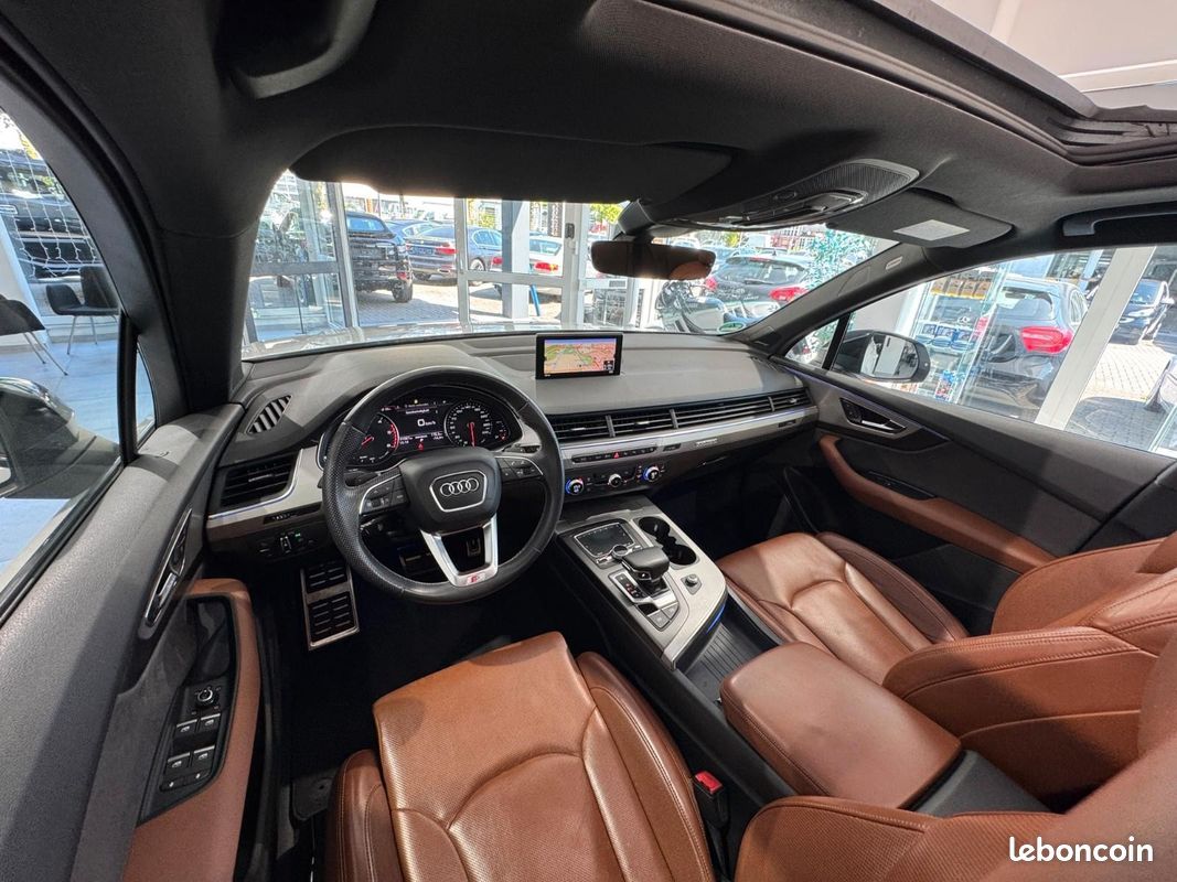 Audi Q7 V6 3.0 TDI 272CH - QUATTRO SLINE - TIPTONIC8 - RADAR ET CAMERA (image 17)