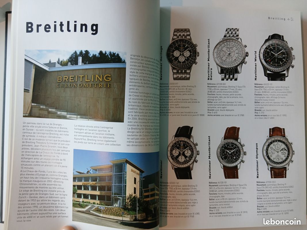 L'annuel Des Montres - Catalogue Raisonné Des Modèles Et Des Fabricants - Edition 2007 - Lehmann Robert (image 6)