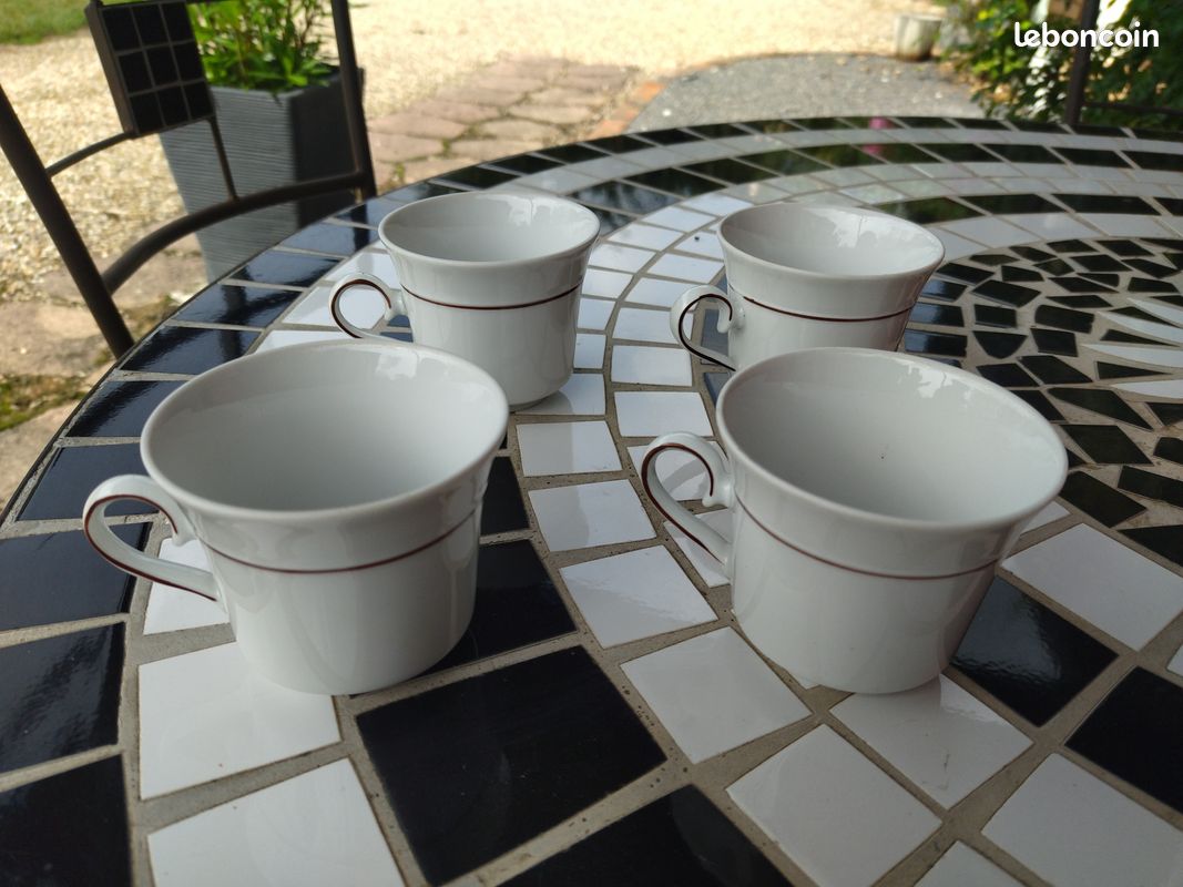 Lot de 4 tasses Winterling (image 1)