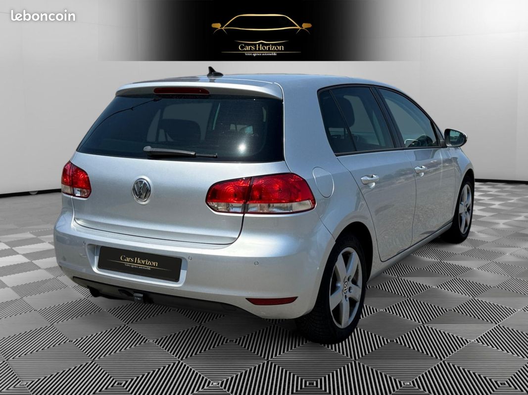 VOLKSWAGEN GOLF 6 1.6 TDi 16v 105cv / Clim auto / Kit distribution ok (image 6)