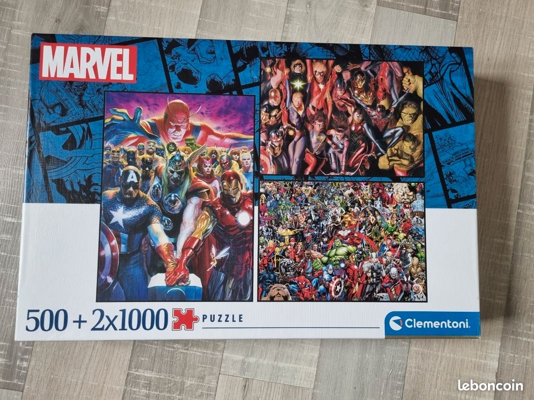 Clementoni Marvel The Avengers 35546 Puzzle de 500 pièces - Poster inclus, puzzle pour adultes de 14 à 99 ans, cadeau pour homme/femme, super héros Clementoni Marvel The Avengers 35546 Puzzle de 500 pièces - Poster inclus, puzzle pour adultes de 14 à 99 ans, cadeau pour homme/femme, super héros