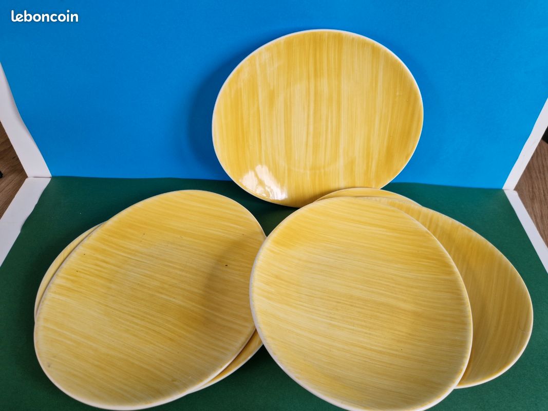 Lot de 6 assiettes Salins modèle Aquilon (image 2)