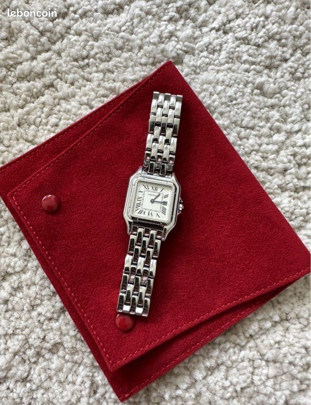Montre Panthère Cartier moyen modèle (image 1)