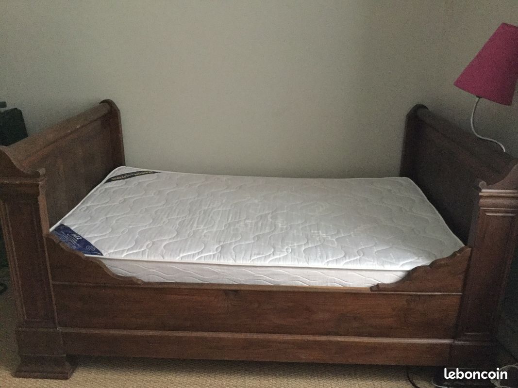 Lit bateau + matelas bon état (image 2)
