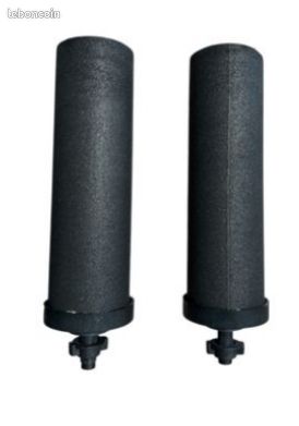 🖤 Bougie 100 % charbon actif – Compatible filtres à eau par gravité (image 1)