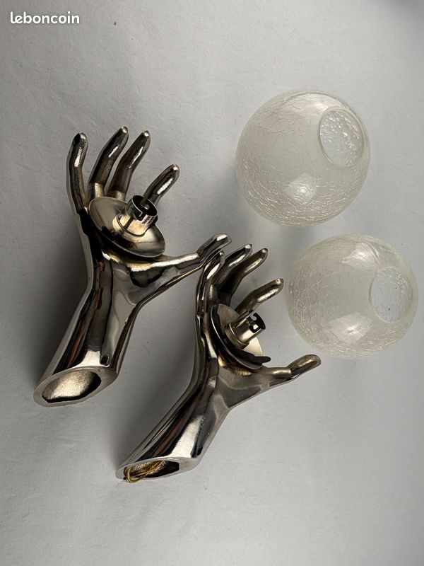 Paire d'appliques Maison Arlus (image 10)