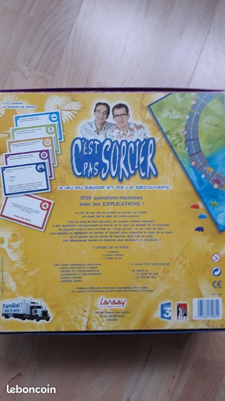 Jeu de société "c est pas sorcier " (image 4)