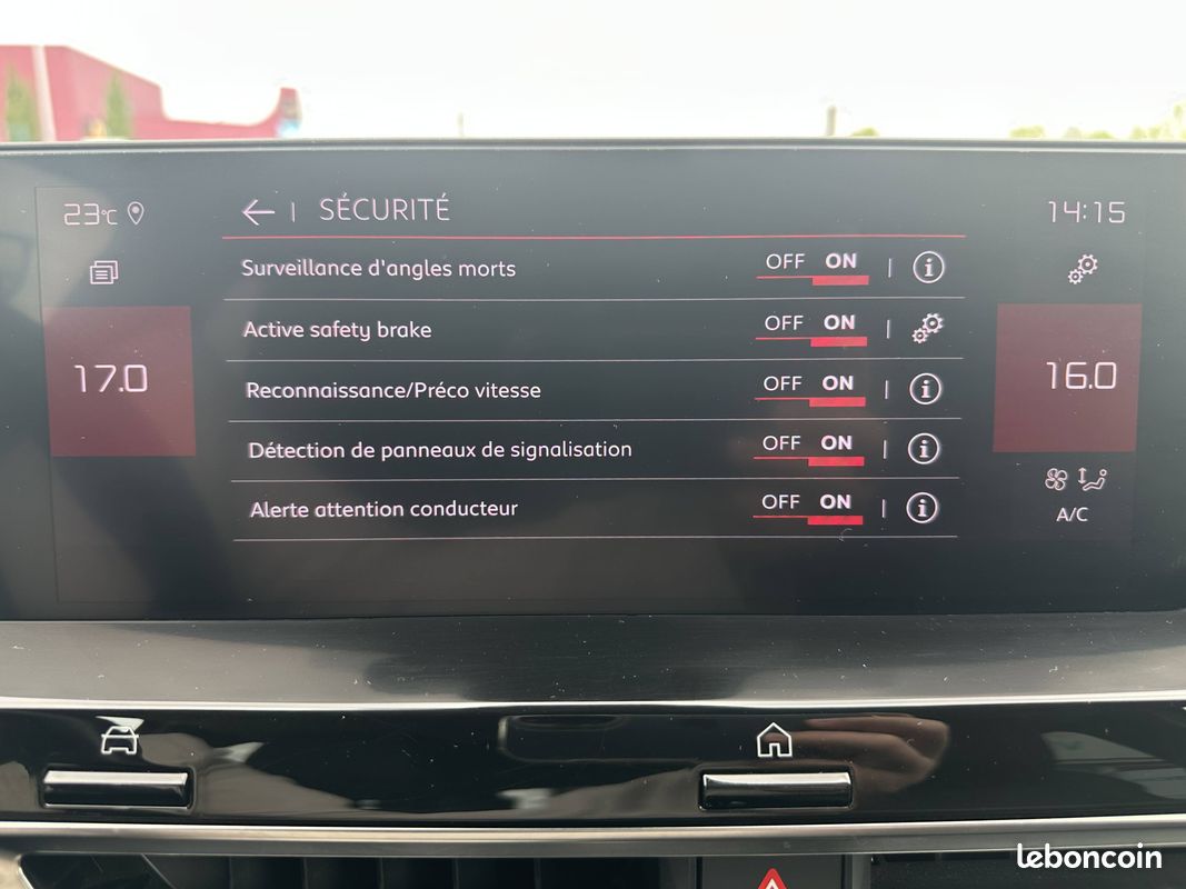 CITROEN C4 PureTech 155 S&S EAT8 Shine Pack (image 21)