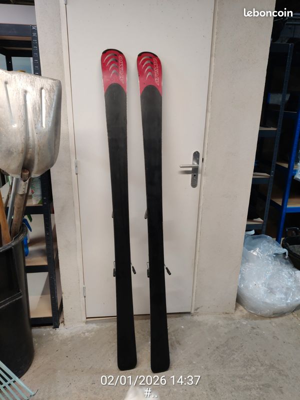 SKI D'OCCASION ATOMIC NOMAD INTRUDER + FIXATION XTO 12