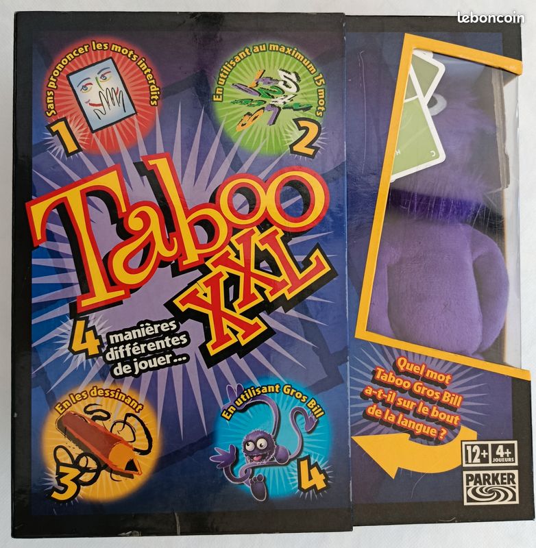 Jeu de plateau Taboo XXL version française en très bon état (image 1)