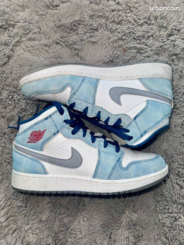 Jordan Mid French Blue Chaussures