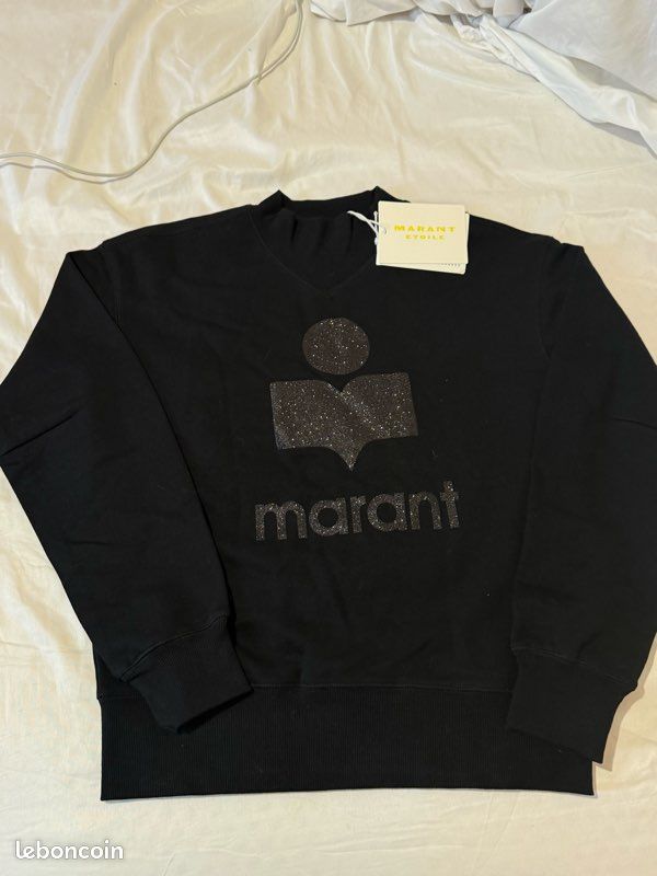 Le sweat col montant à logo | Isabel Marant Etoile