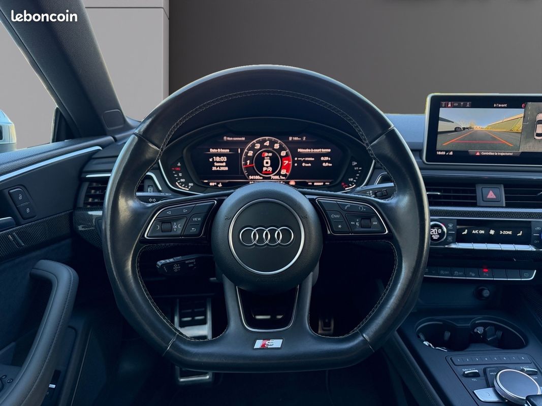 AUDI S5 II 3.0 TFSI 354 QUATTRO TIPTRONIC 8 S-LINE 354Ch Garantie 12 mois (image 13)