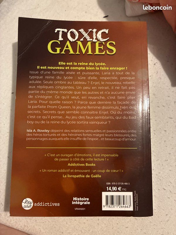 Livre Toxic Games (image 3)