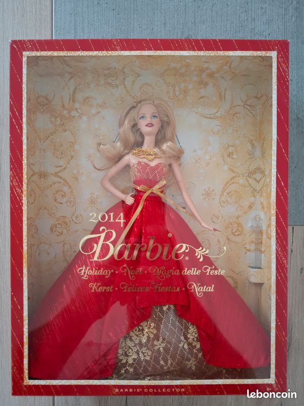 Poupée Barbie Noel Barbie Collezione 2014 Poupée Barbie Noël 2014