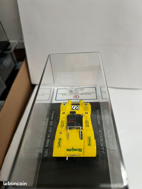Miniature Chevron B23 Ford #27 – 24h Du Mans 1973 – 1/43 GCAM Edition Limitée – NEUF