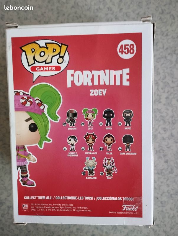 POP Zoey Fortnite numéro 458 (image 2)