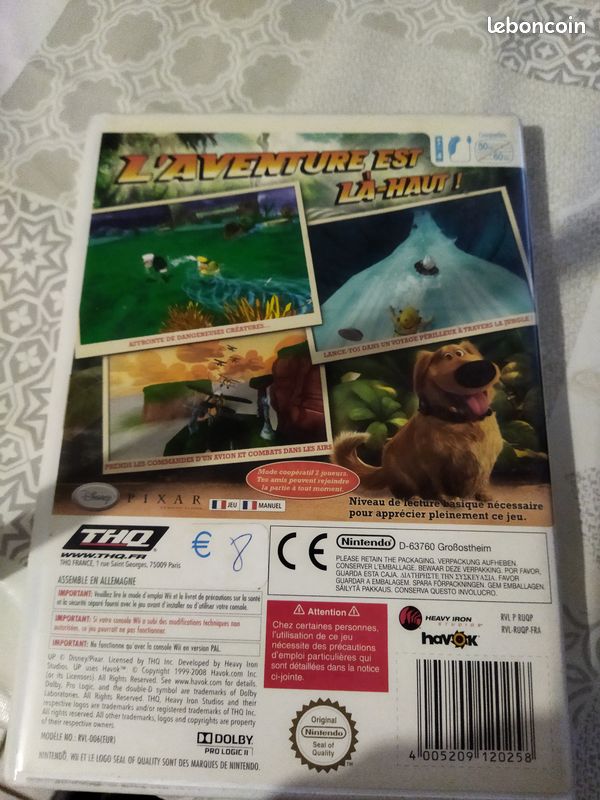 Jeu Wii Là-Haut Disney (image 4)