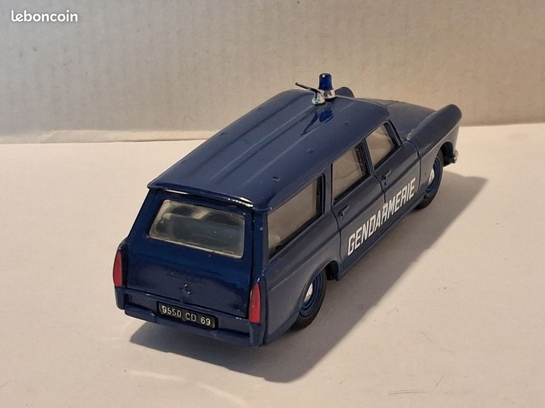 Eligor 1/43 Peugeot 404 Break Noire 1964 - Collection Miniature Très Bon état