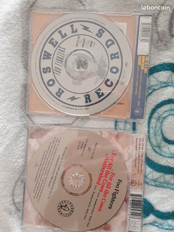 FOO FIGHTERS 2 cds maxi single for all the cows... (image 2)