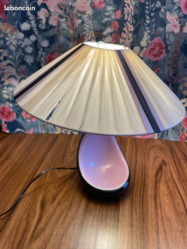Lampe ancienne céramique attribué Pol Chambost (image 6)