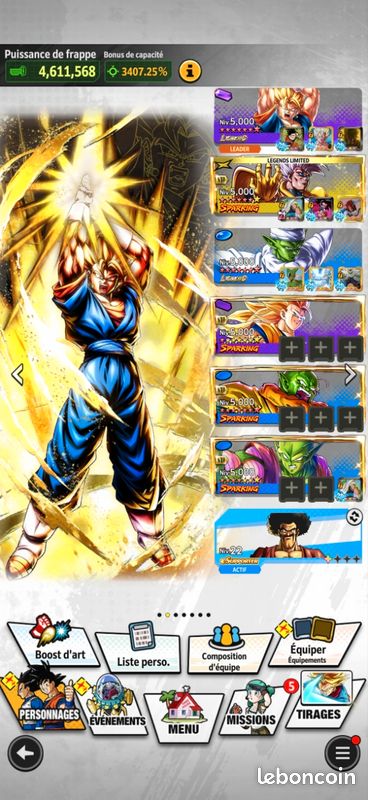 Dragon ball legends (image 1)
