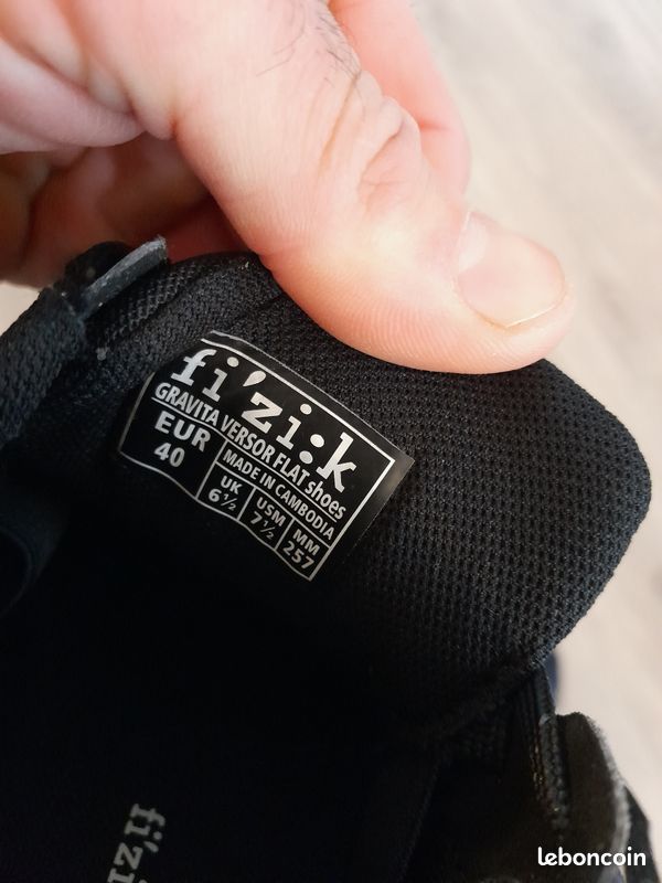 Chaussures VTT Fizik GRAVITA VERSOR FLAT - 40 (image 5)