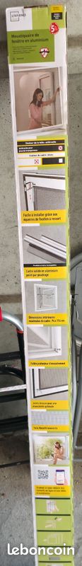 Moustiquaire de fenetre en aluminium (image 1)