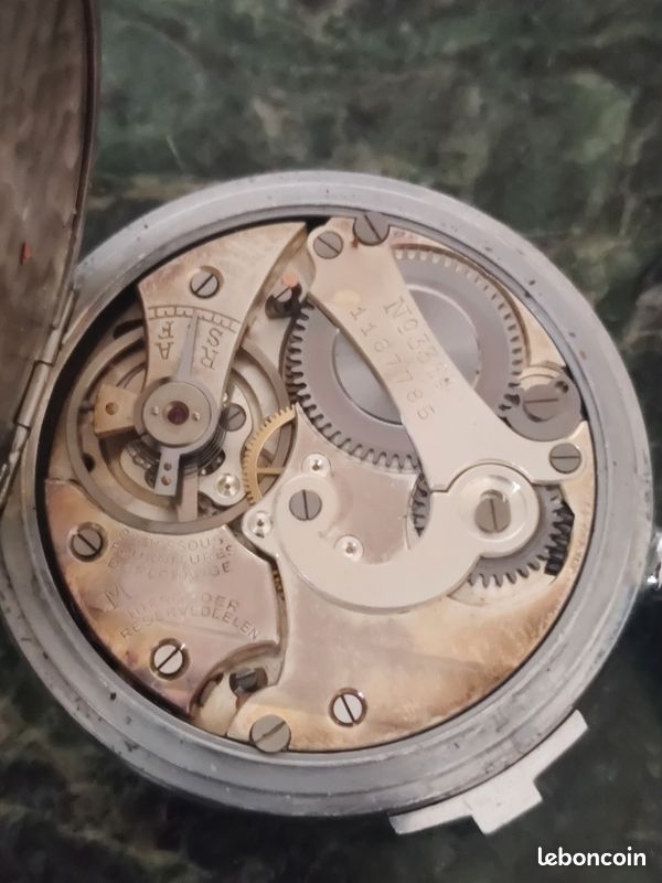 Chronomètre De Gousset ZIVY & Cie Paris - Fabriqué En Suisse - Fonctionnel - Occasion
