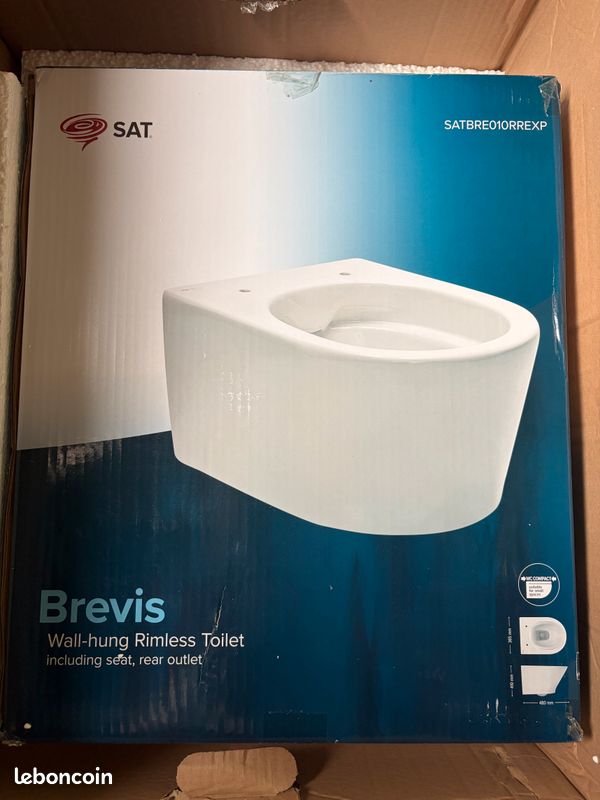Toilettes suspendues (image 1)