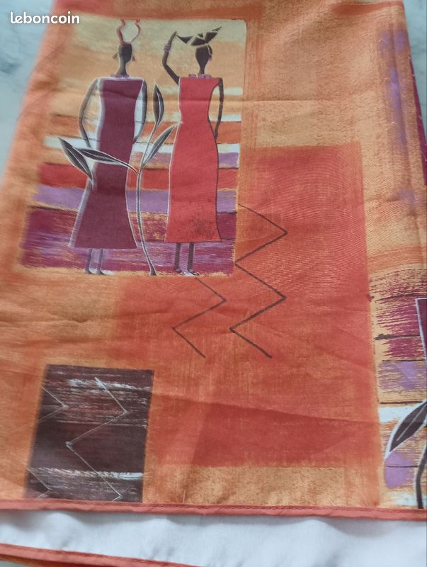 Nappe coton multicolore (image 1)