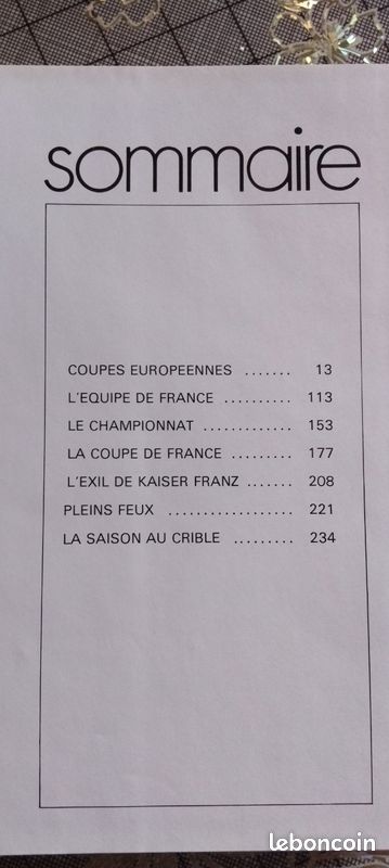 Livre : l'année du football 1977 (image 3)