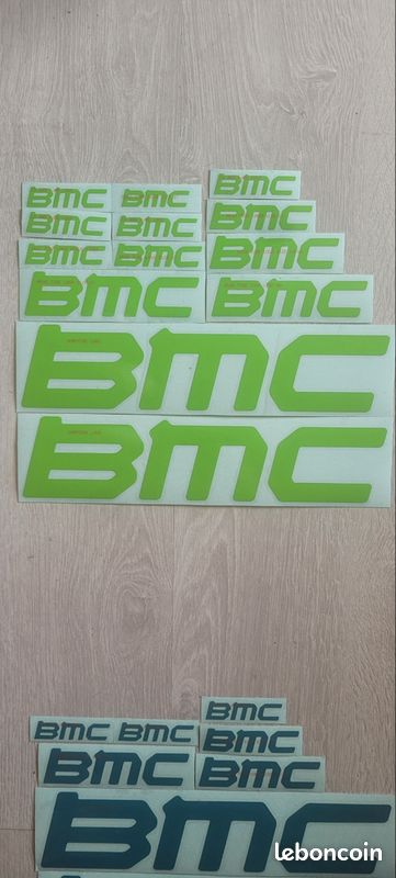 Stickers BMC carbone autocollant transfert original (image 4)