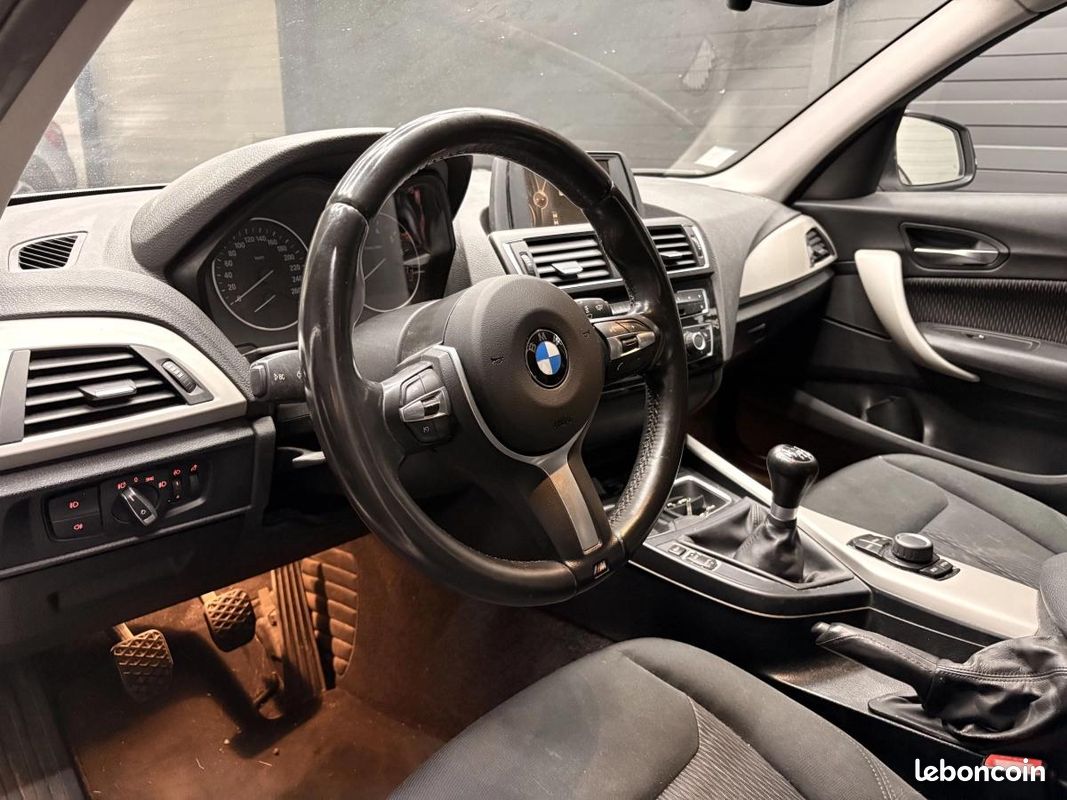 Bmw Serie 1 1.5 116 I 110 PREMIERE FLEXFUEL SIEGES CHAUFFANTS VOLANT ET POMMEAU MSPORT (image 4)
