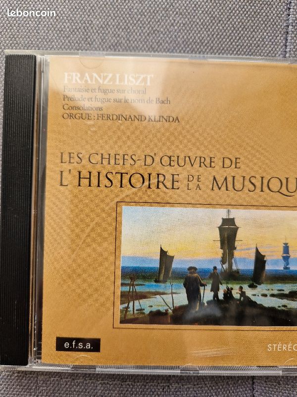 Lot de 2 CD Franz Liszt / Franz Schubert (image 3)